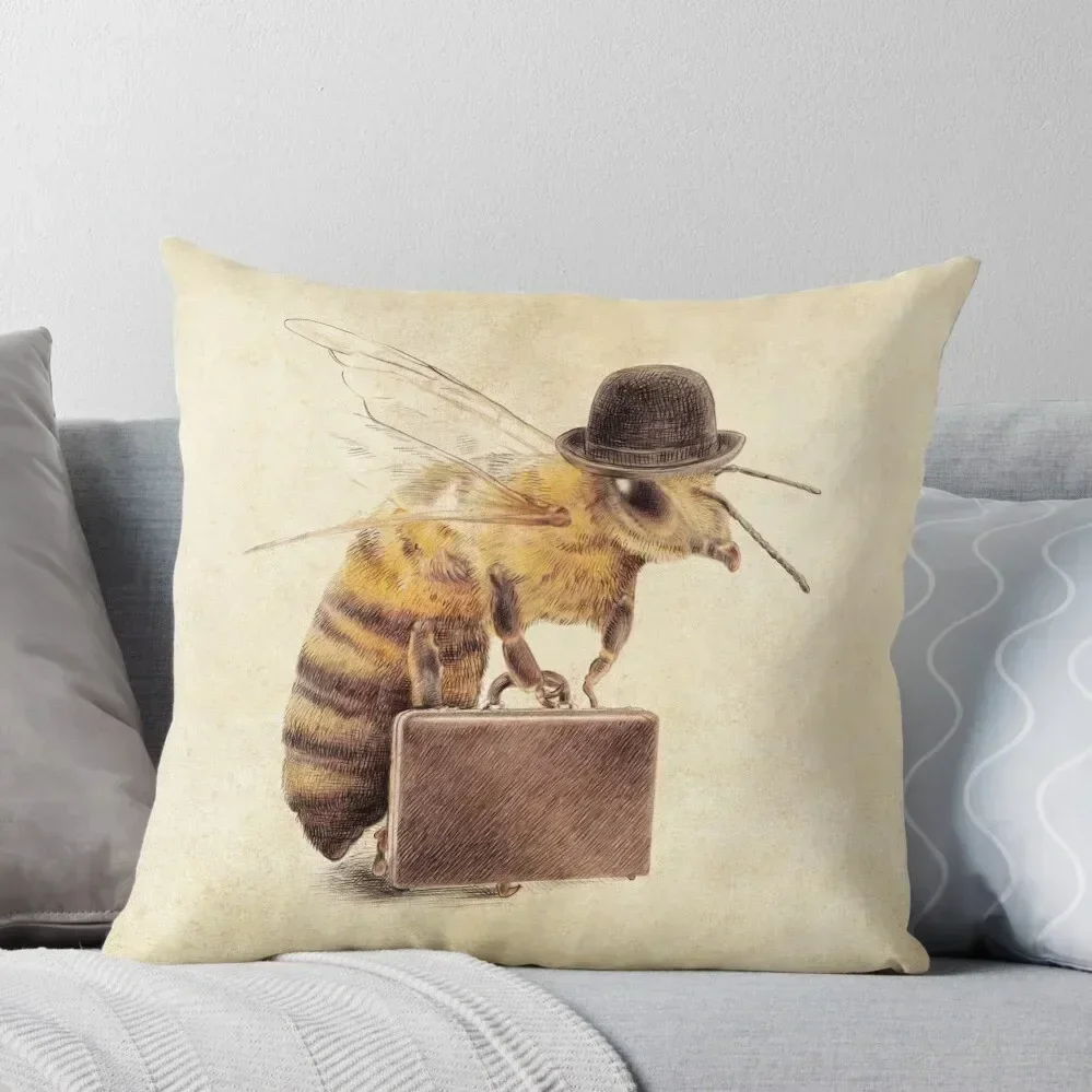 

Worker Bee Throw Pillow anime girl Cushions For Sofa Plaid Sofa Decorative Cushion pillow
