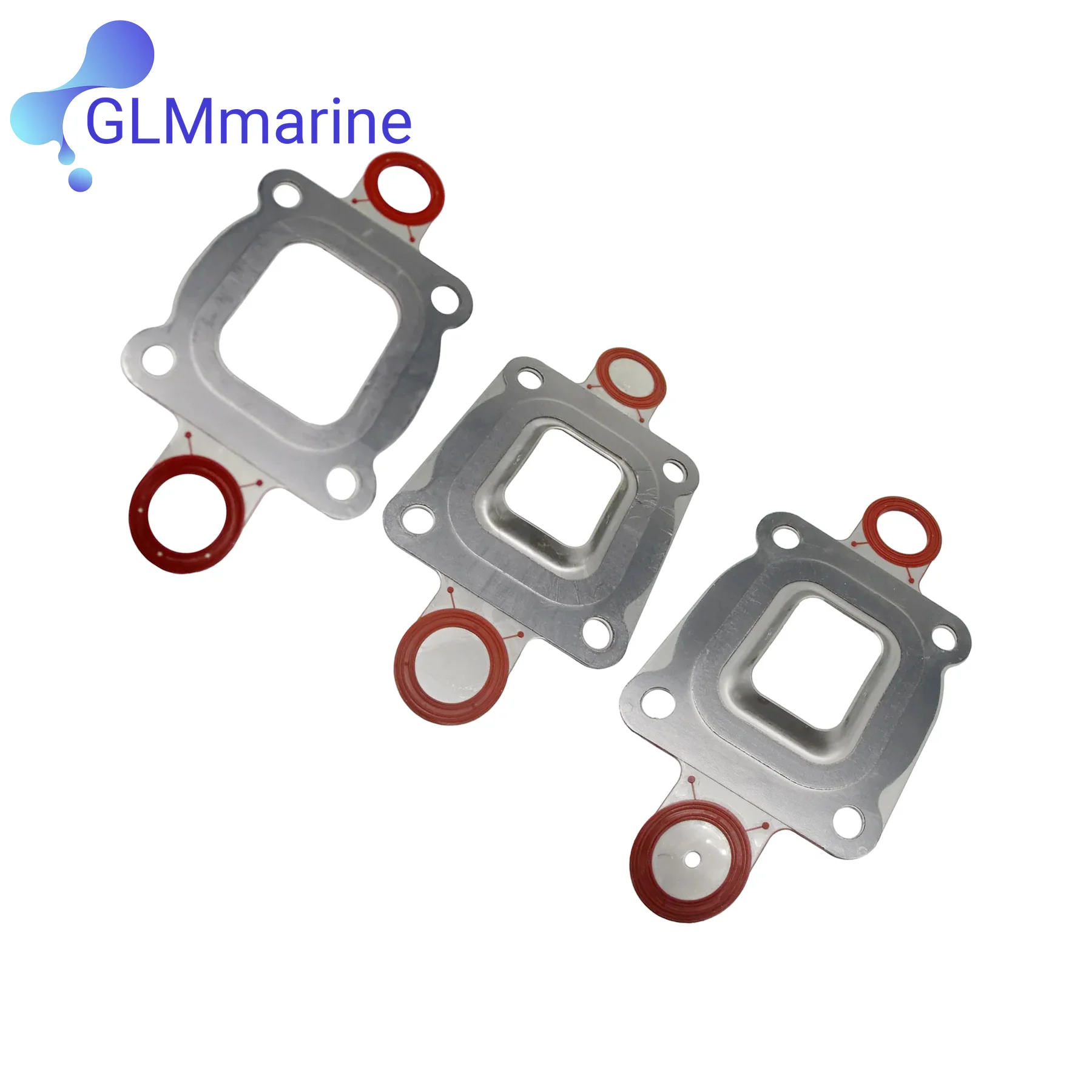 27-864547A02 Exhaust Elbow Closed Cooling Gasket for MerCruiser Mercury 350 MAG 4.3 to 6.2 L Engine 27-864850A02 27-864549A02