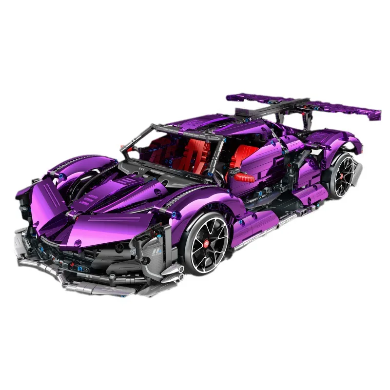 IM.Master NEW High-Tech 9827-2 Apollo Super Racing Car RC Model Set Building Blocks Bricks Educational Puzzle Toy Birthday Gif