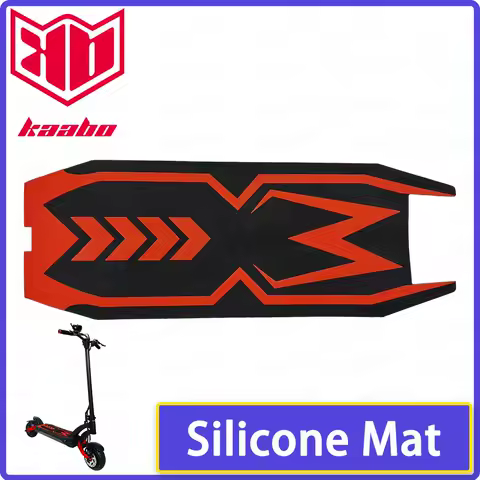 Kaabo Mantis8 Silicone Mat Mantis 8 Carpet Pad Foot Deck Cover Mantis 8inch Red Black Silicone Mat Electric Scooter Accessories