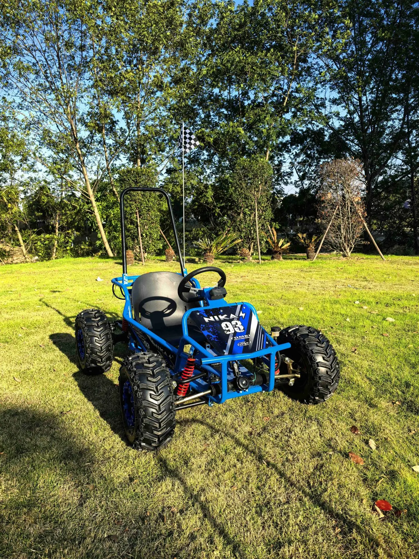 EGS Electric Off-road Beach Bike Kart Adult Playable Four-wheel Toy Children's   Electric Go Kart