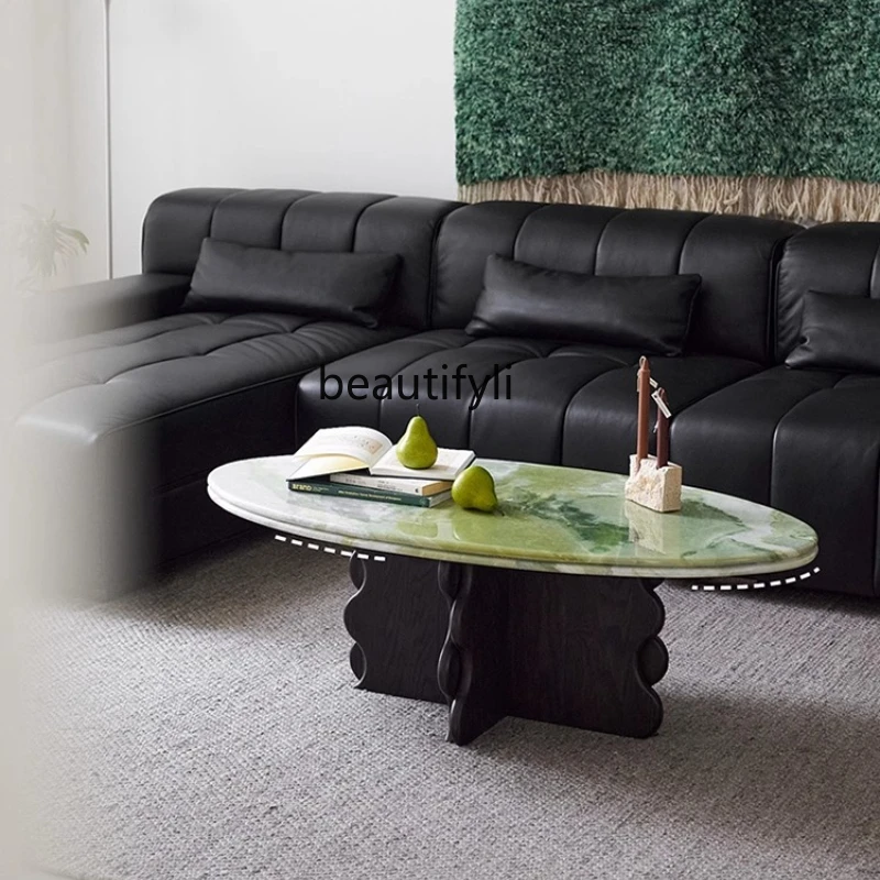 

Living room home colorful coffee table light luxury high sense