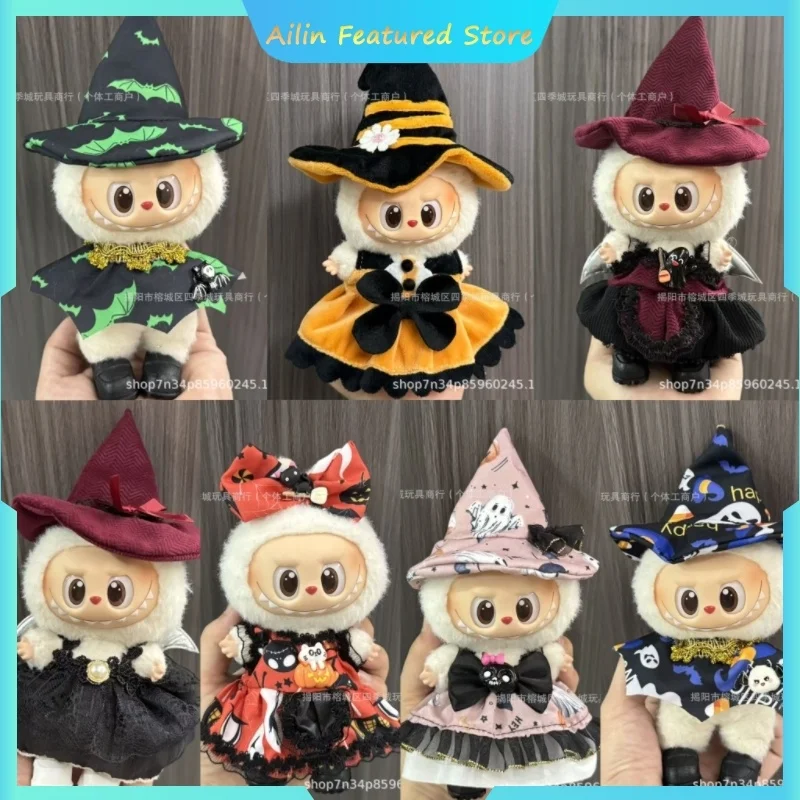 

For Labubu Clothes Halloween Pumpkin Set Cute And Trendy Dress Accessories Halloween Clothes Fashionable And Fun Doll Clothes