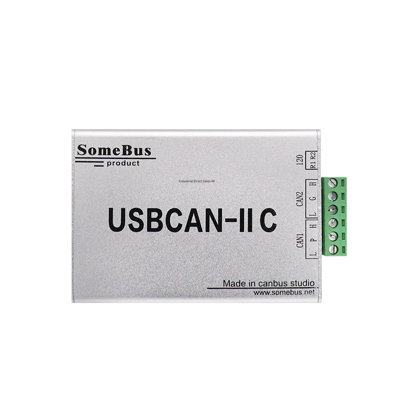 

Guangcheng USBCAN bus debugging USB to CAN communication module CAN bus analyzer dual USBCAN box