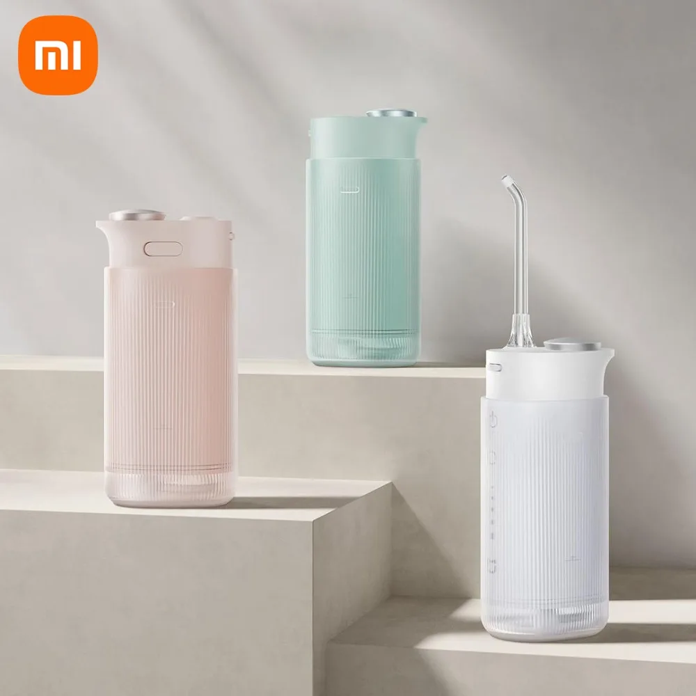 

MIJIA Portable Oral Irrigator F400 4 Mode 200mL Water Tank 1700 Time/m Water Spray Retractable Irrigator Flosser Pick Jet