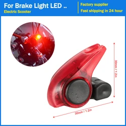 Brake Safety Warning Stop Light Red Bicycle Retrofitting Accessories Nano Brake Light LED Bike Waterproof Mountain Road Bike