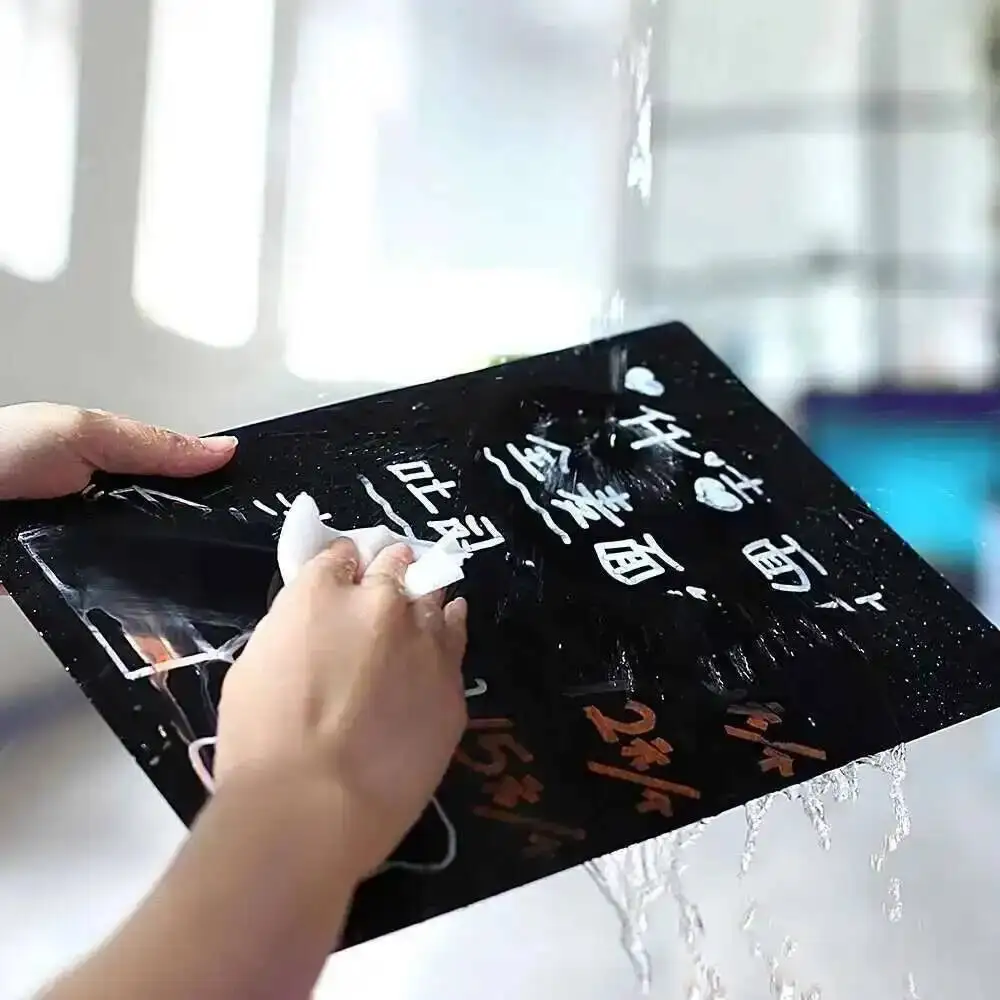 1PCS Handwritten Magnetic Black Board A4 with a Free Pen Sign Holder for Bar Restaurant Display