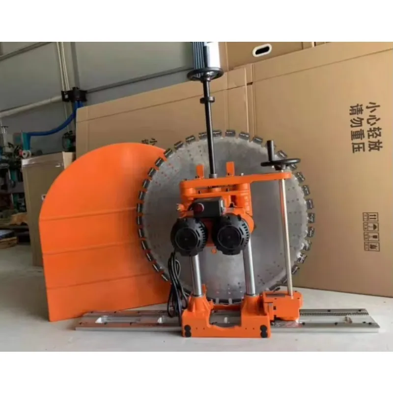 

1 Meter Track Type Wall Concrete Cutting Machine for Reinforced Concrete High-power Cutting Saw Manual Wall Cutting Machine