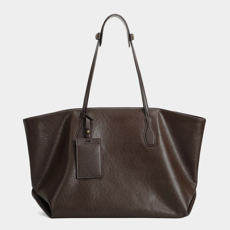 

Hifashion, большие мягкие сумки-тоут из коровьей кожи для женщин, 2021, роскошные дизайнерские сумки на плечо для подмышек, женские сумки-шоппер