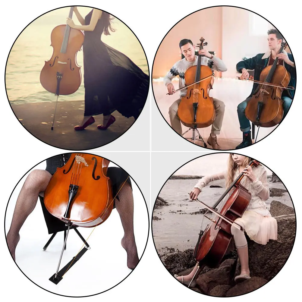 

1Pcs Cello Support Tool Stainless Steel Tail Post Rod Strong Endpin for Reliable Ground Clearance Cello Accessory