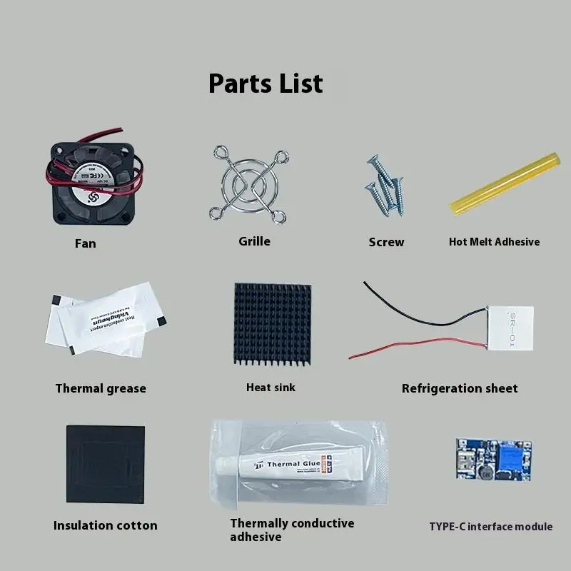 5 فولت SR-01 40*40 مللي متر Peltier Elemente لتقوم بها بنفسك رقاقة تبريد أشباه الموصلات الحرارية #1