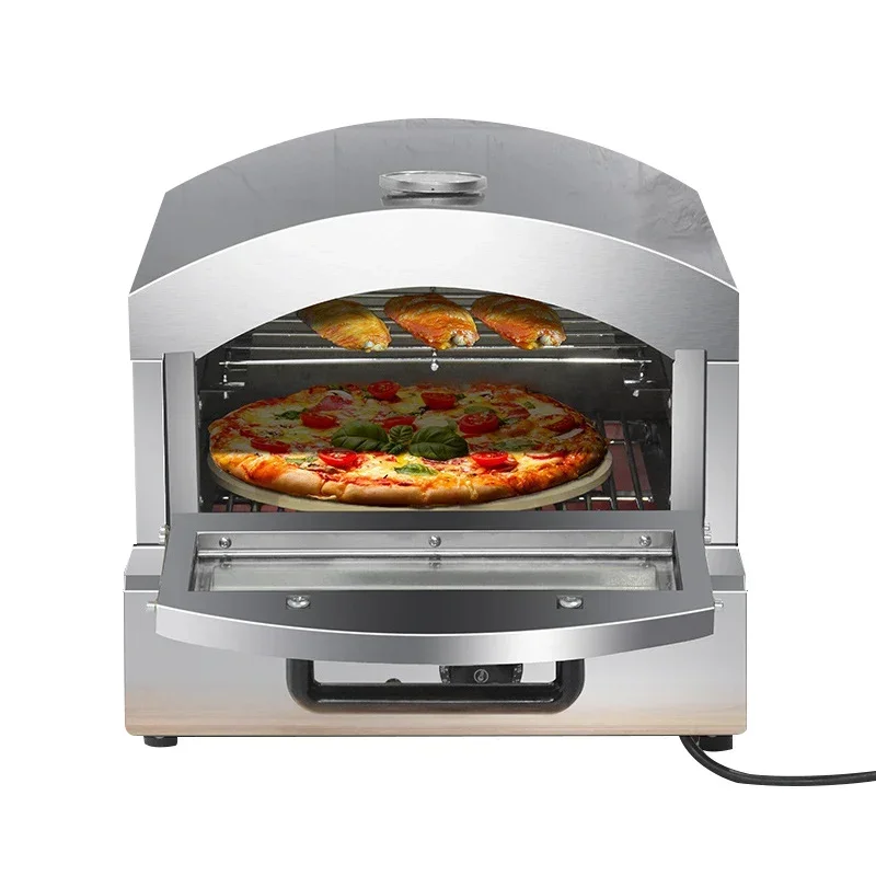 cross-borderMobile Wood Stone Electric Commercial Pizza Oven