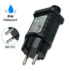 Power Adapter Transformer String Lights 6W 31V LED Timer Power Supply Power Adapter Lighting For Low Voltage String Projector