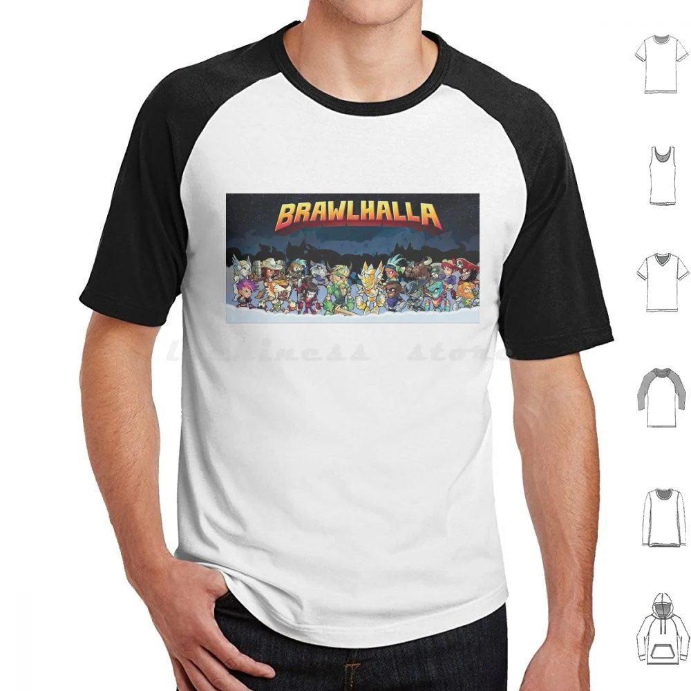 Brawlhalla T Shirt Men Women Kids 6xl Brawlhalla Game War Anime Videogame Boys