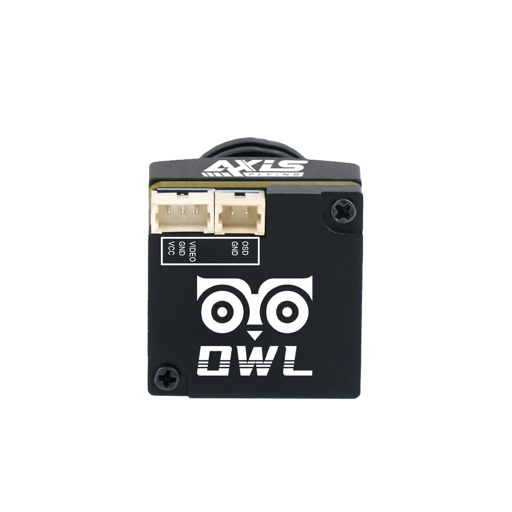 Axisflying nueva cámara de luz negra OWL CVBS módulo Coaxial HD cámara FPV