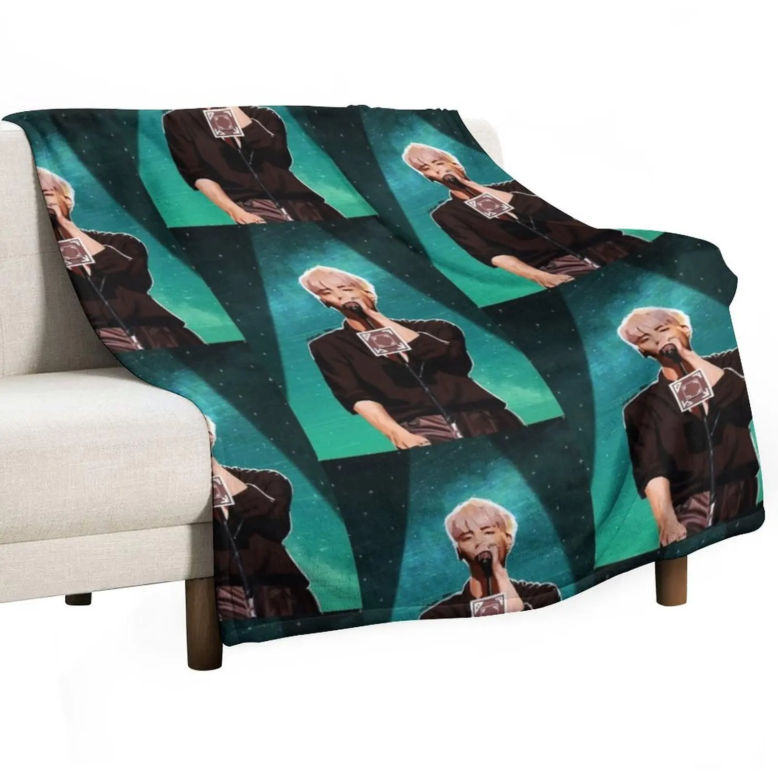 

Shinee Jonghyun Throw Blanket heavy to sleep Travel Luxury Blankets