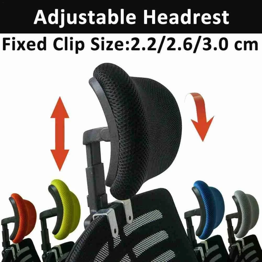 Comfortable Computer Chair Office Headrest with Adjustable Lifting Neck Protection Pillow Headrest Chair Office Accessories