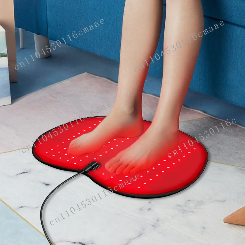 Wireless 24 LED Neoprene Foot Care Pad Rechargeable 2-in-1 for travel and daily home use