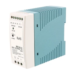 MDR-60 24V 60W Din Rail power supply ac-dc driver voltage regulator power suply 110V 220V