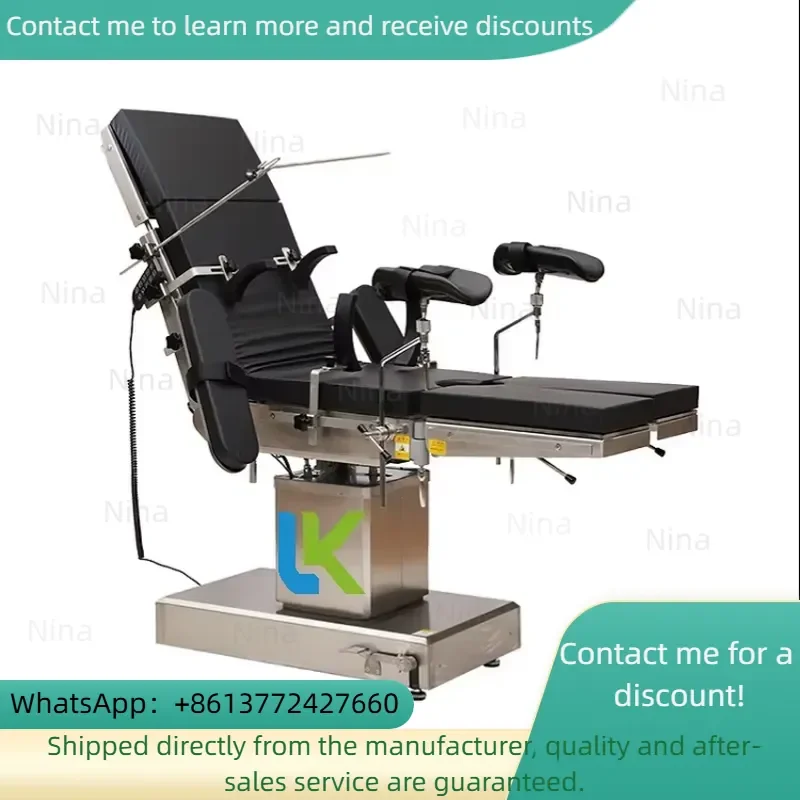 Electric Table Metal Material Hospital Use 5 Functions General Surgery Operating Table