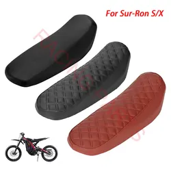 Lengthened and Widened Seat Contains Elastic Foam for Sur Ron Sur-Ron Surron S/X Electric Cross-country Bike