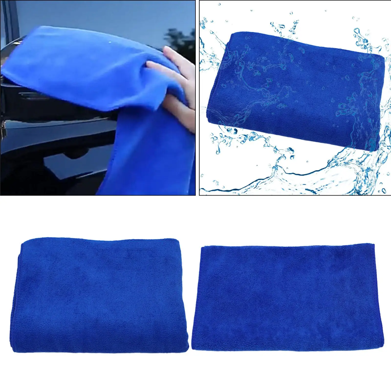 Car Microfiber Towel Detailing Towel Cloth Washable Reusable Professional Absorbency Car Washing Cloth for Car Detailing