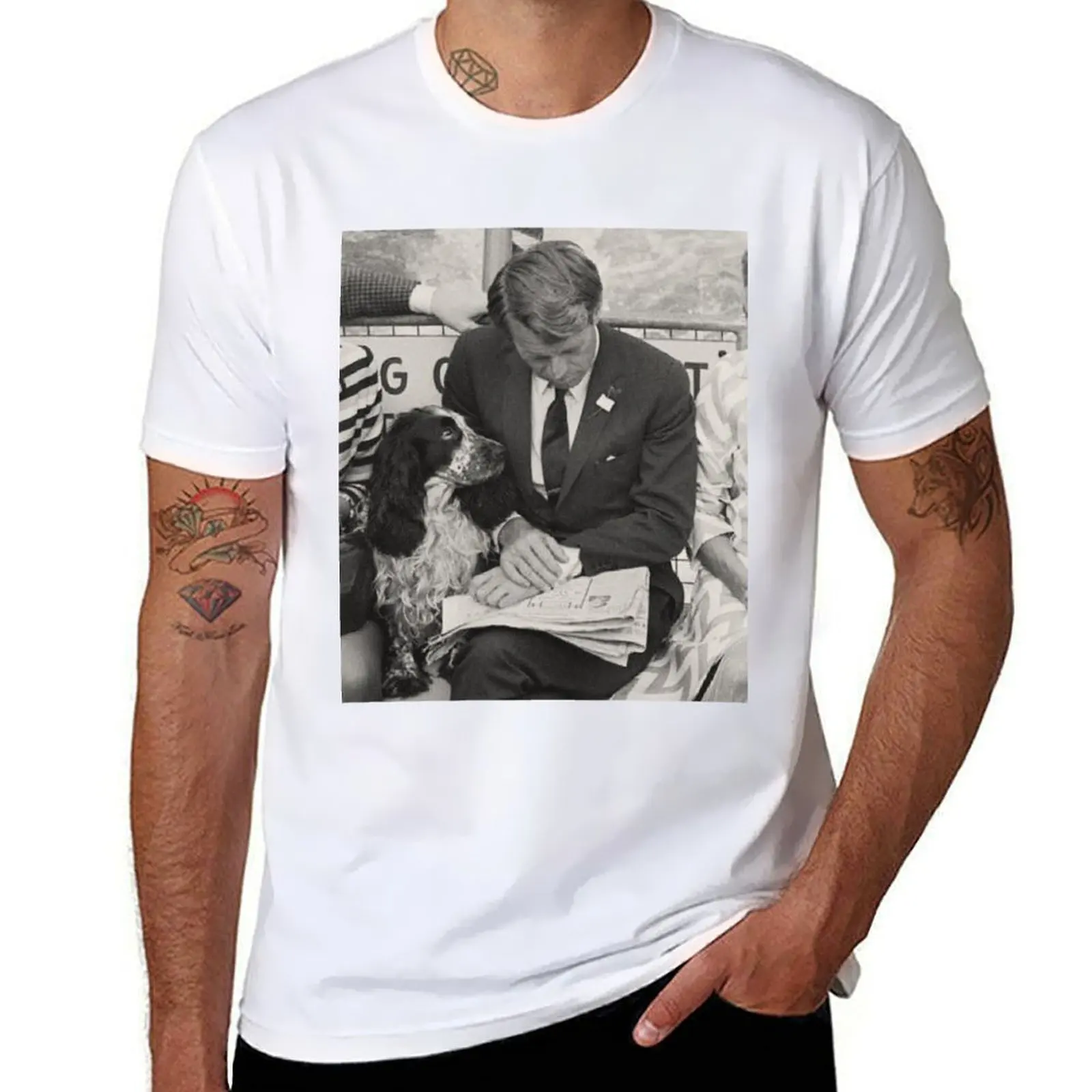 Bobby + Kennedy Freckles T-Shirt Performance Workout Short Sleeve Tee