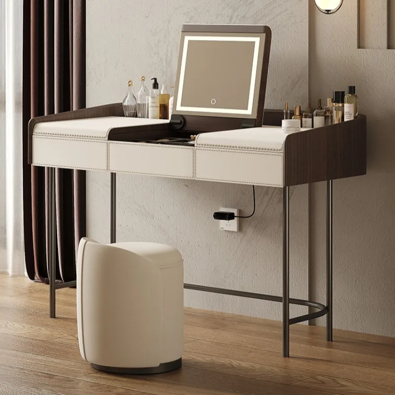 Armario de almacenamiento de zapatos para dormitorio, cómoda, tocador negro, tocador barato blanco, muebles modernos, silla de maquillaje, hogar de ratán rosa