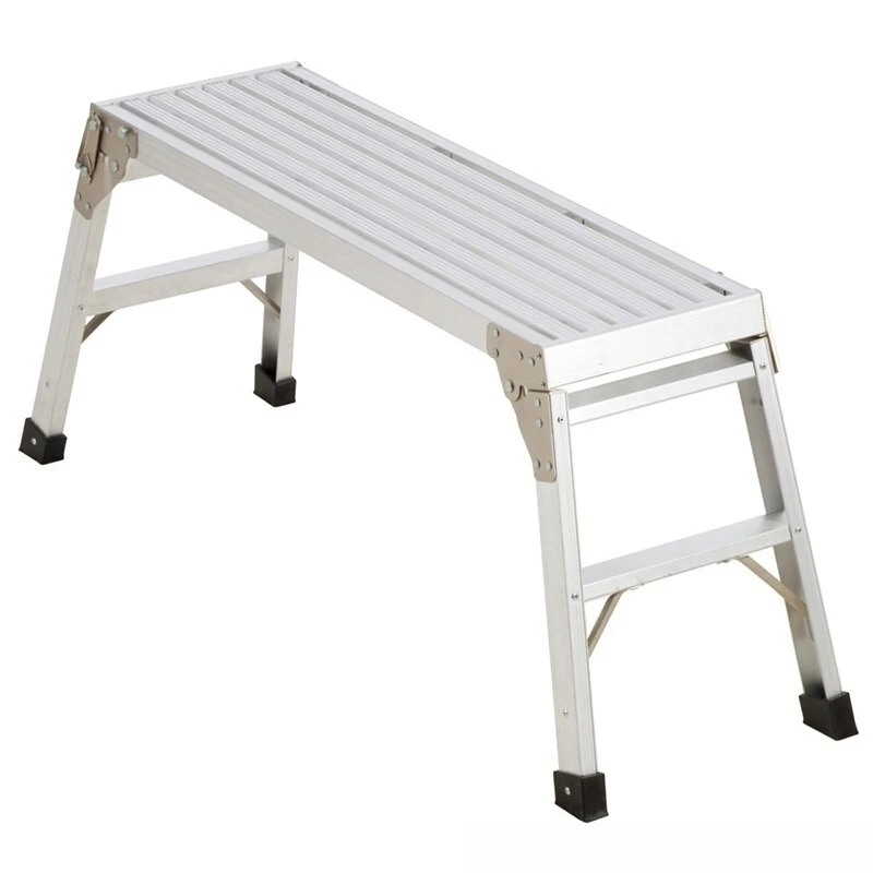 

Thickened aluminum alloy folding stool, telescopic lifting scaffold household car wash ladder, RV climbing ladder tool