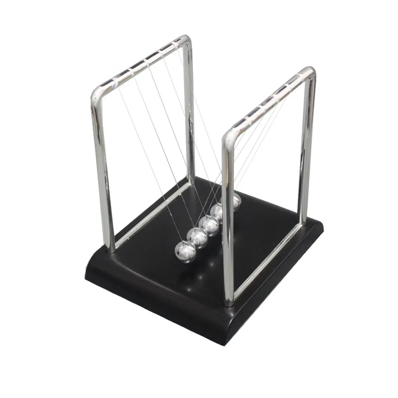 2024 Newton Cradle Balance Steel Balls School Teaching Supplies Physics Science Pendulum Desk Toy Gifts Home Decoration