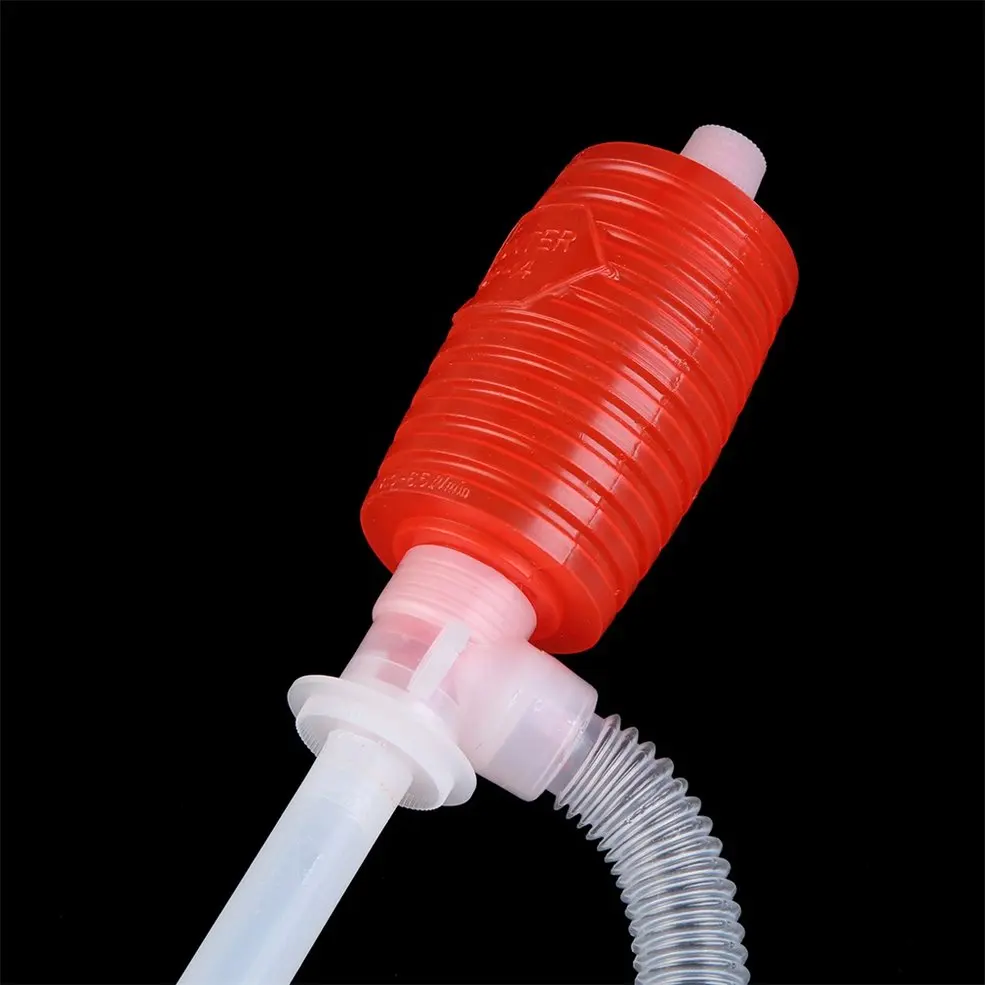 Portable Hand Manual Gas Oil Water Liquid Transfer Pump Siphon Hose for Car Motorcyle Truck Car Liquid Pump Plastic