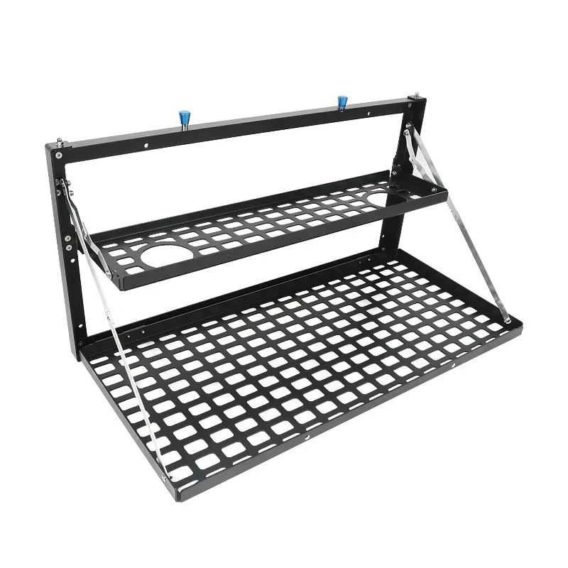 Suitable for Wrangler, tailgate rack, storage rack modification, outdoor multi-functional platform accessories