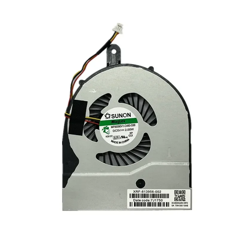 suit  for DELL inspiron 15 5558 5458 5459 5559   17 5000 5755 5758 15 3558 5555 3559 DC5V CPU FAN cooling fan