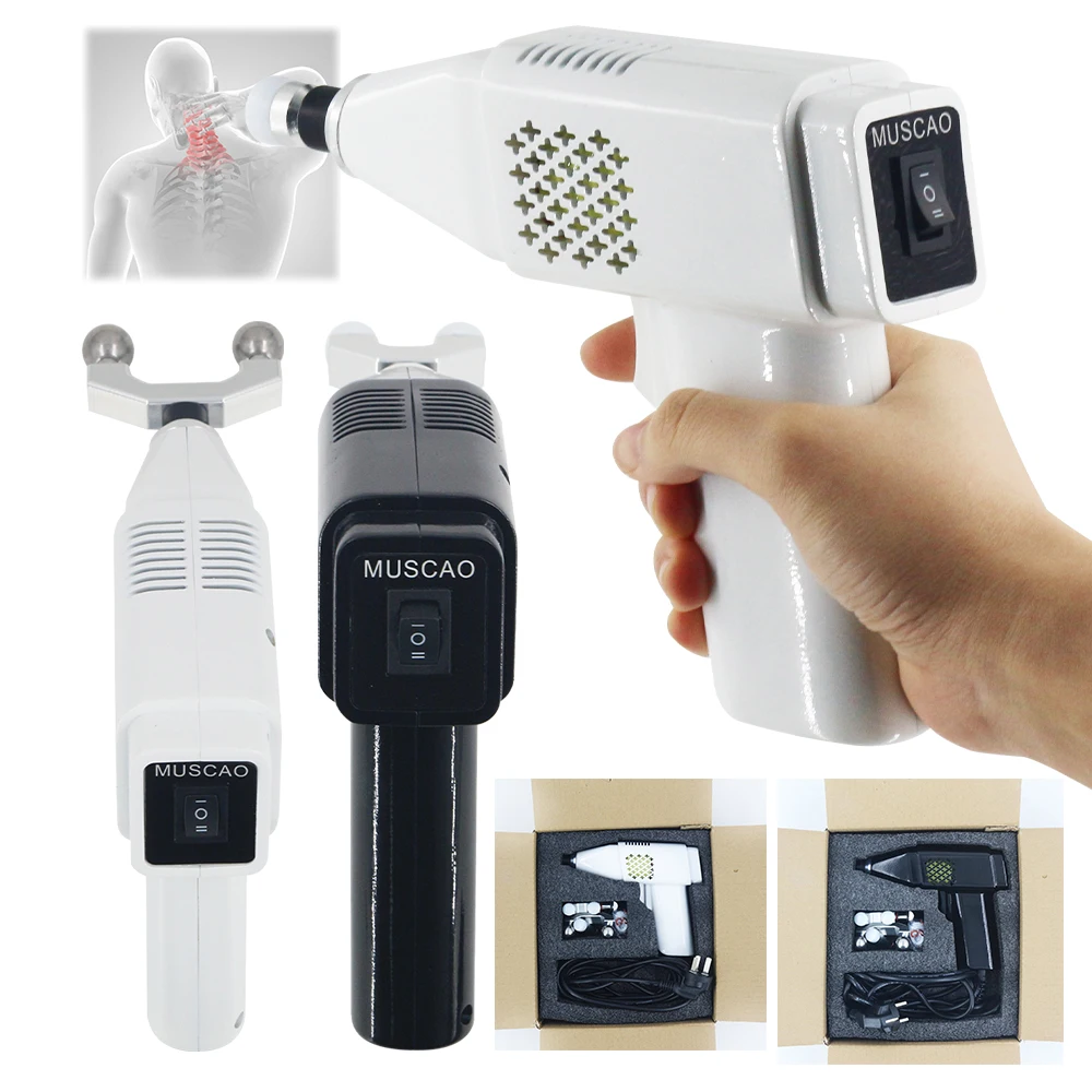 

Electric Chiropractic Adjusting Tools Spinal Correction Gun Spine Massage Therapy Pain Relief Vertebration Correction Tool