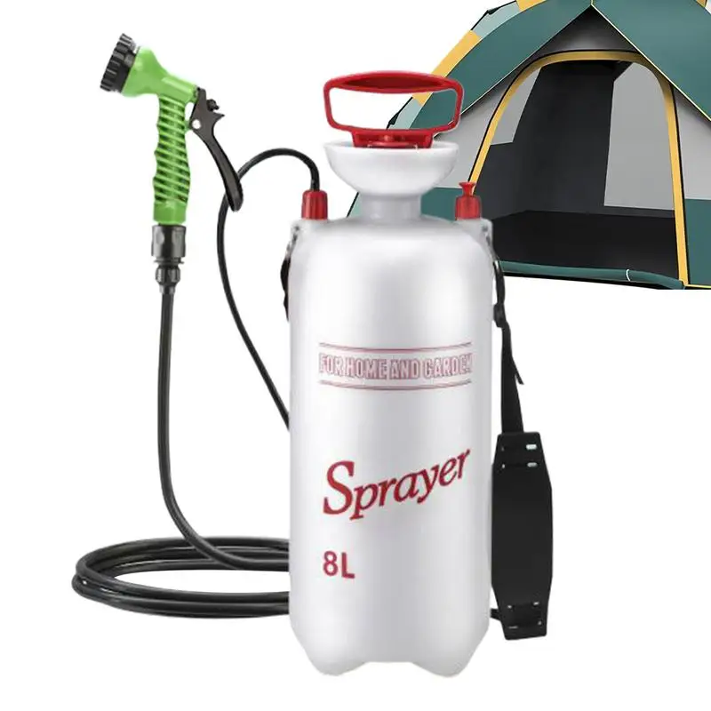 

Outside Shower Portable Shower Head 8l Multi-functional Sprayer Bathing Faucet For Beach Dorm Hotel Home Car Hospital Camping
