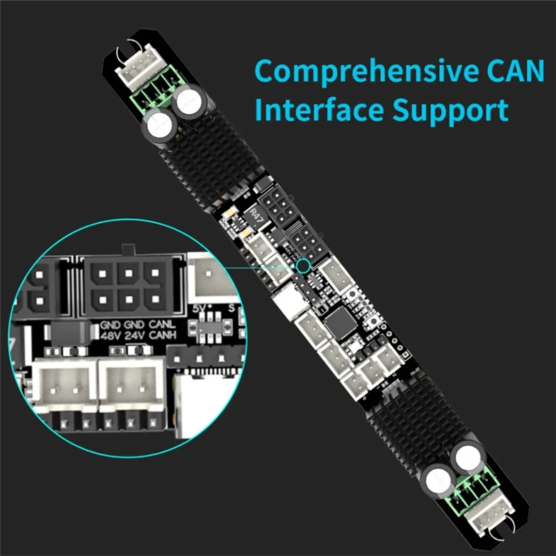 New!!DFH PITB V2.0 Motherboard Based On RP2040 Powerful XY Motor Driver Module With CAN/CANFD Interface Onboard Two TMC5160
