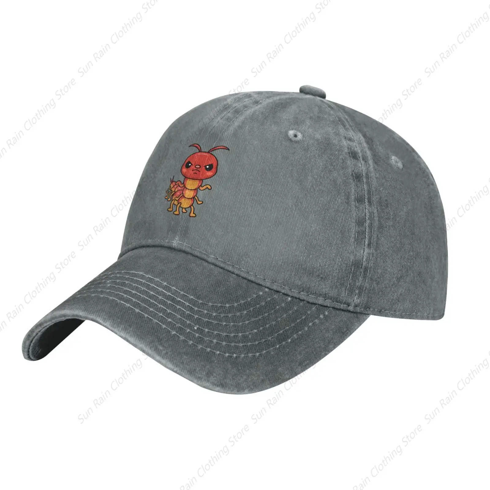 Angry Centipede Baseball Cap for Men Women Hats Adjustable Vintage Cowboy Hat