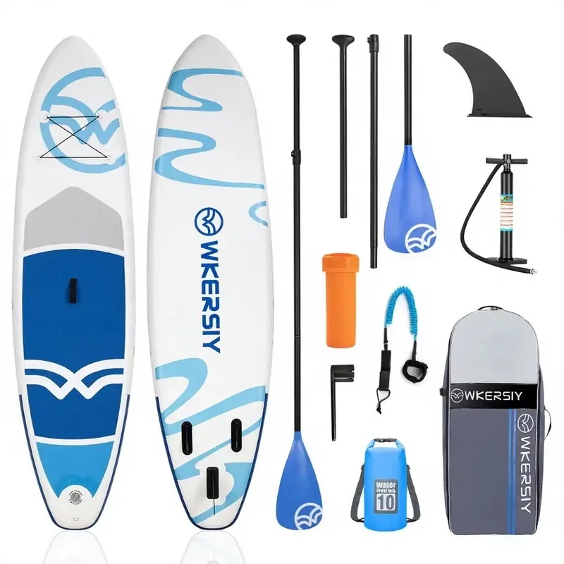 Inflatable Paddle Board SUP Long Ratio 3 Fin Ocean Waters Full Set PVC Adult Accessories for HY Sports