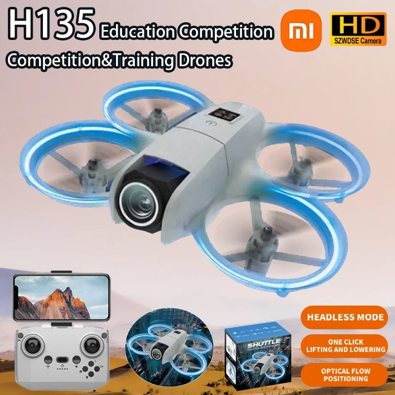 Nuevo H135 Mini Drone 4K Cámara Dual Profesional modo sin cabeza evitación de obstáculos WiFi FPV Dron 360 °   Flip RC Quadcopter Niños Juguetes