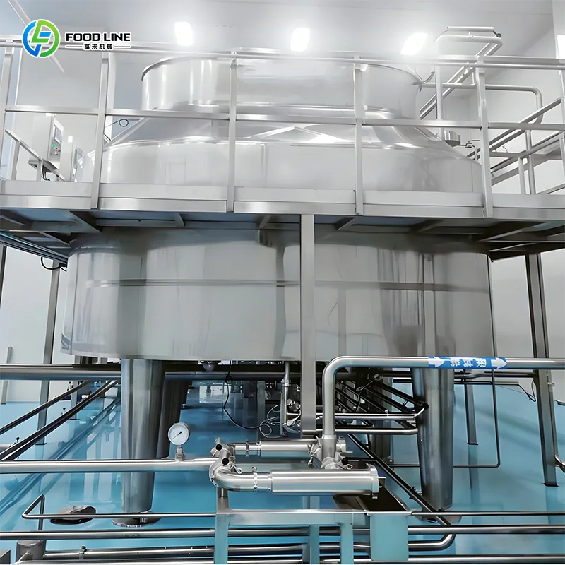 Custom High-efficiency Stainless Steel Butter Production Line for Large-scale Dairy Processing Plants