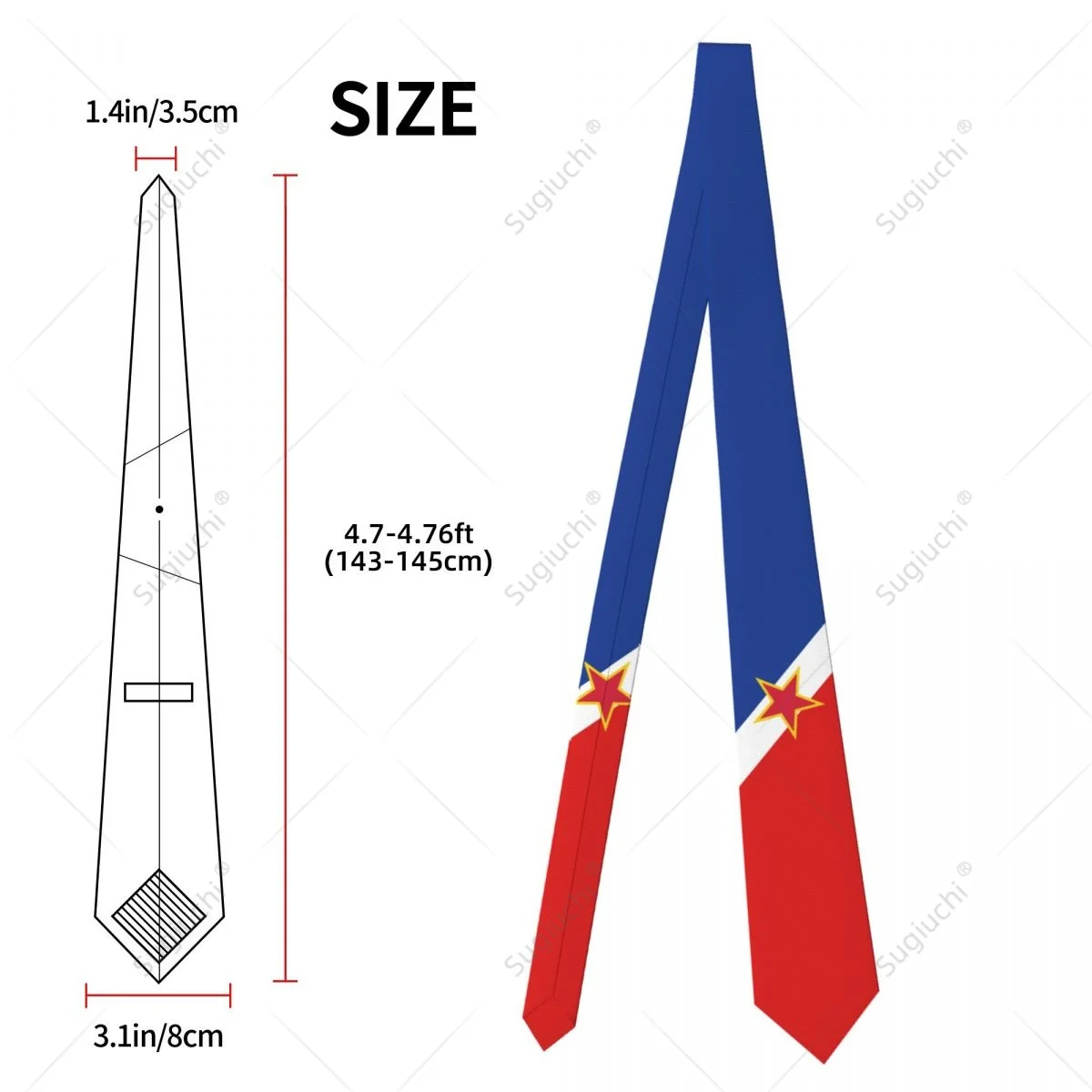 Gravata xadrez masculina e feminina, estilo casual, bandeira dos estados unidos, esbelto, para festa de casamento, negócios, gravata