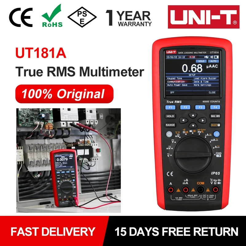 UNI-T UT181A Digita…