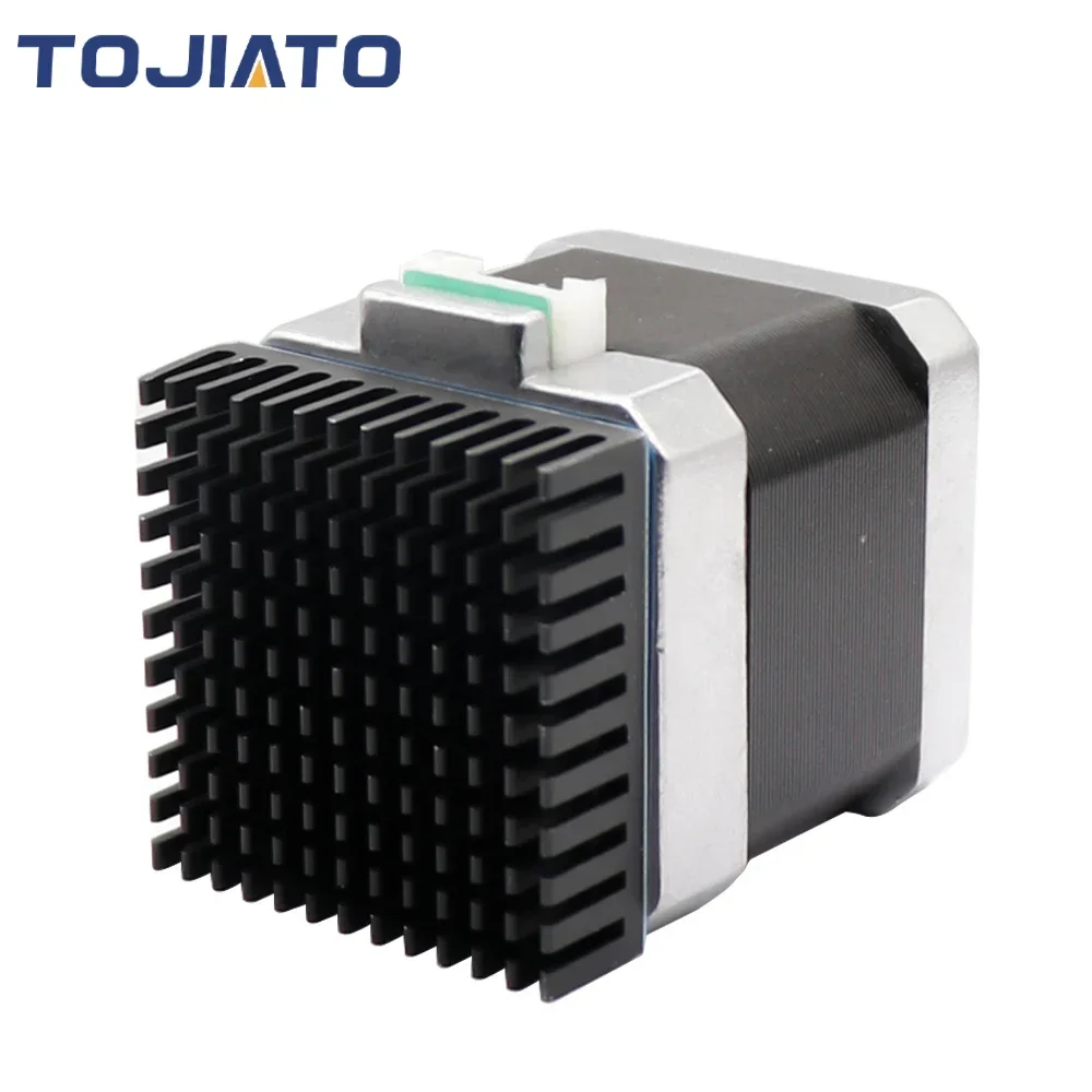 1-5pcs 3D Printer Parts Heatsink Aluminum Cooling Heat Sink Radiator Heat Dissipation for Nema17 42 Stepper Motor 40x40x11mm