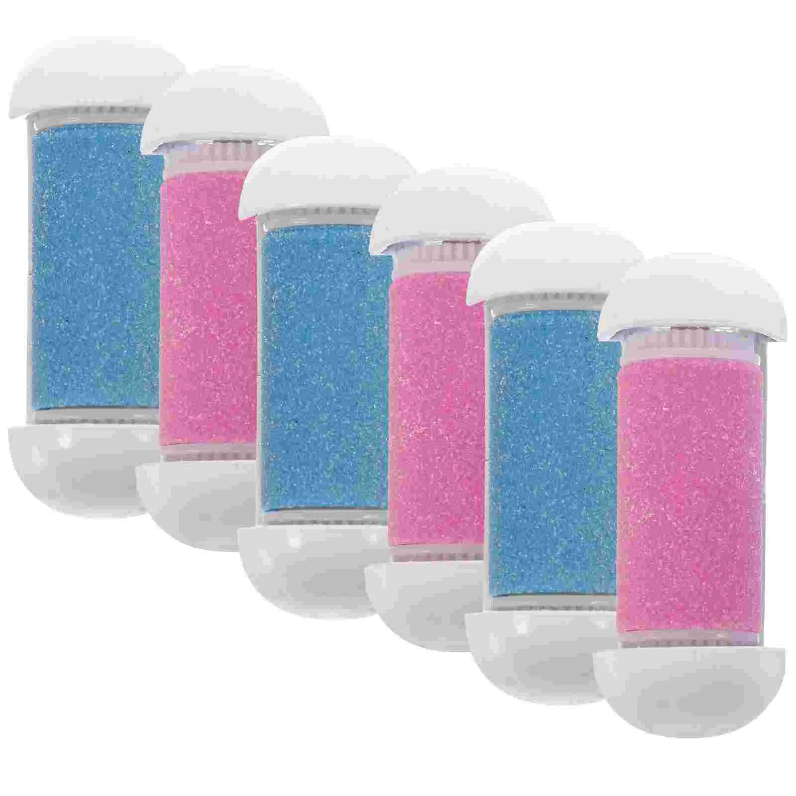 10 Pcs Foot Grinding Device Electric Scrubber Replacement Roller Heads Care File Tool