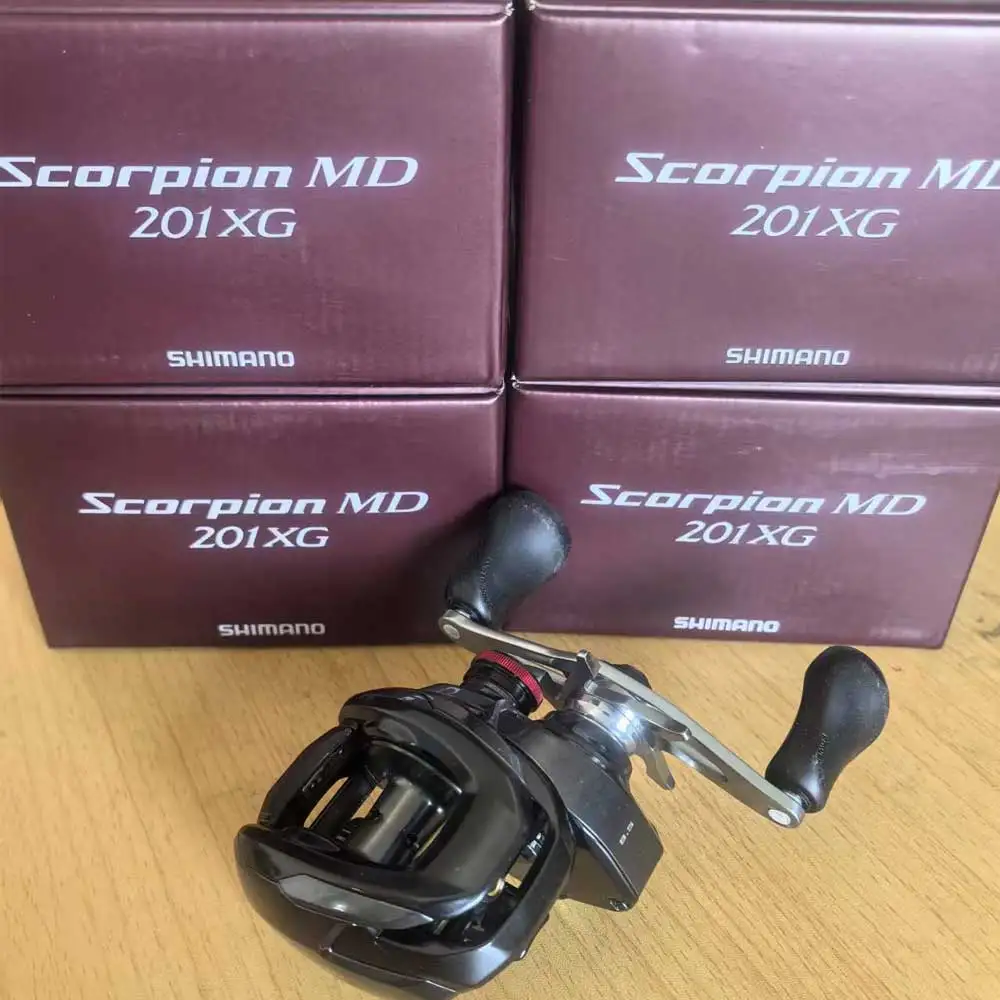 Carrete de pesca SHIMANO Scorpion DC/MD Baitcaster 2021, 6,2: 1/7