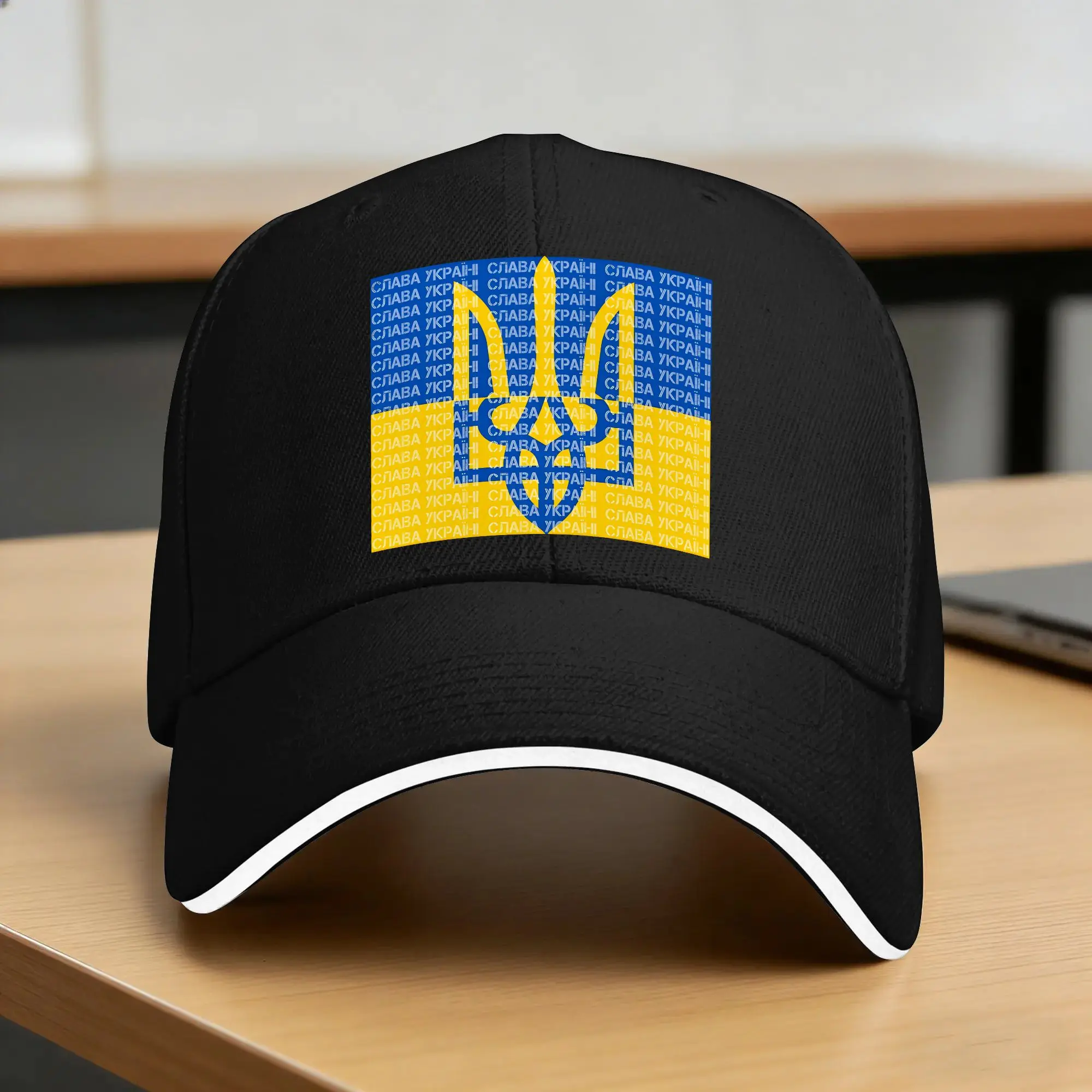 Ukraine Flag Baseball Cap  Fashion Unisex Men Hip Hop Hats Breathable Design Hunting Camping Baseball Caps Gift