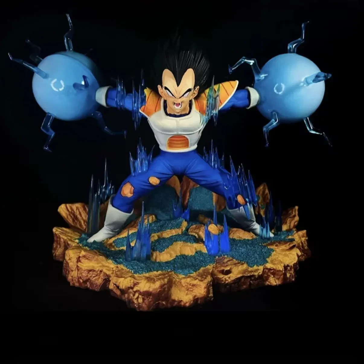 Super Saiyan YS Vegeta Prince Of Fighting Nations может изменить руки, орнамент, модель, фигурка в штучной упаковке, Dragon Ball