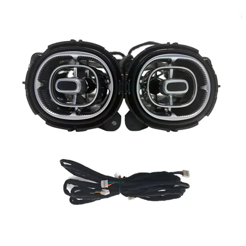 

For Mercedes Benz C/GLC-class W206 X254 GLC300 GLC350 Rear Air Conditioning Vent 64 Colors LED Turbine Ambient Light
