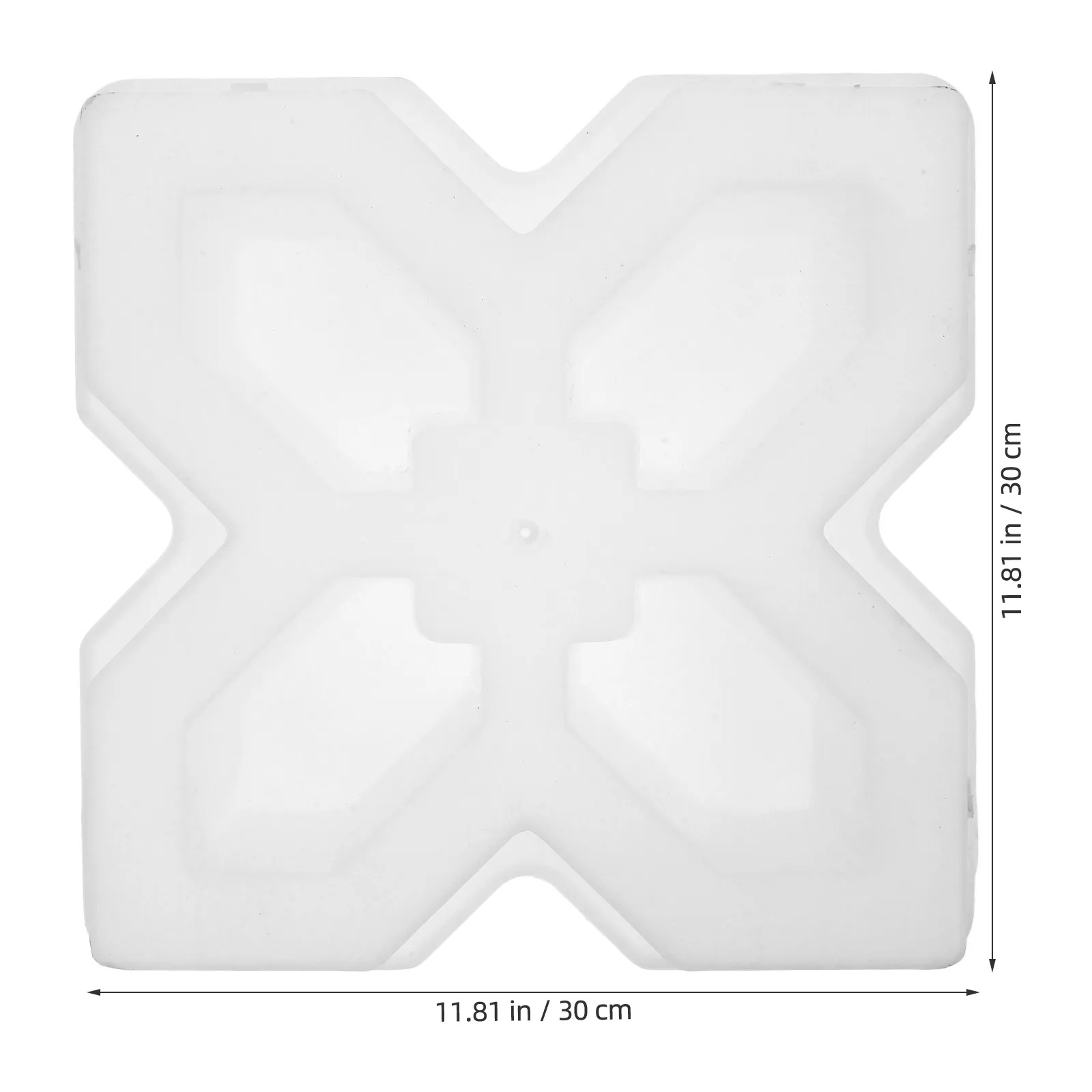Pavement Stone Mold 30x30x6cm Reusable Concrete Molds for Garden Pathway Easy to Use No Special Skills Needed Concrete Molds