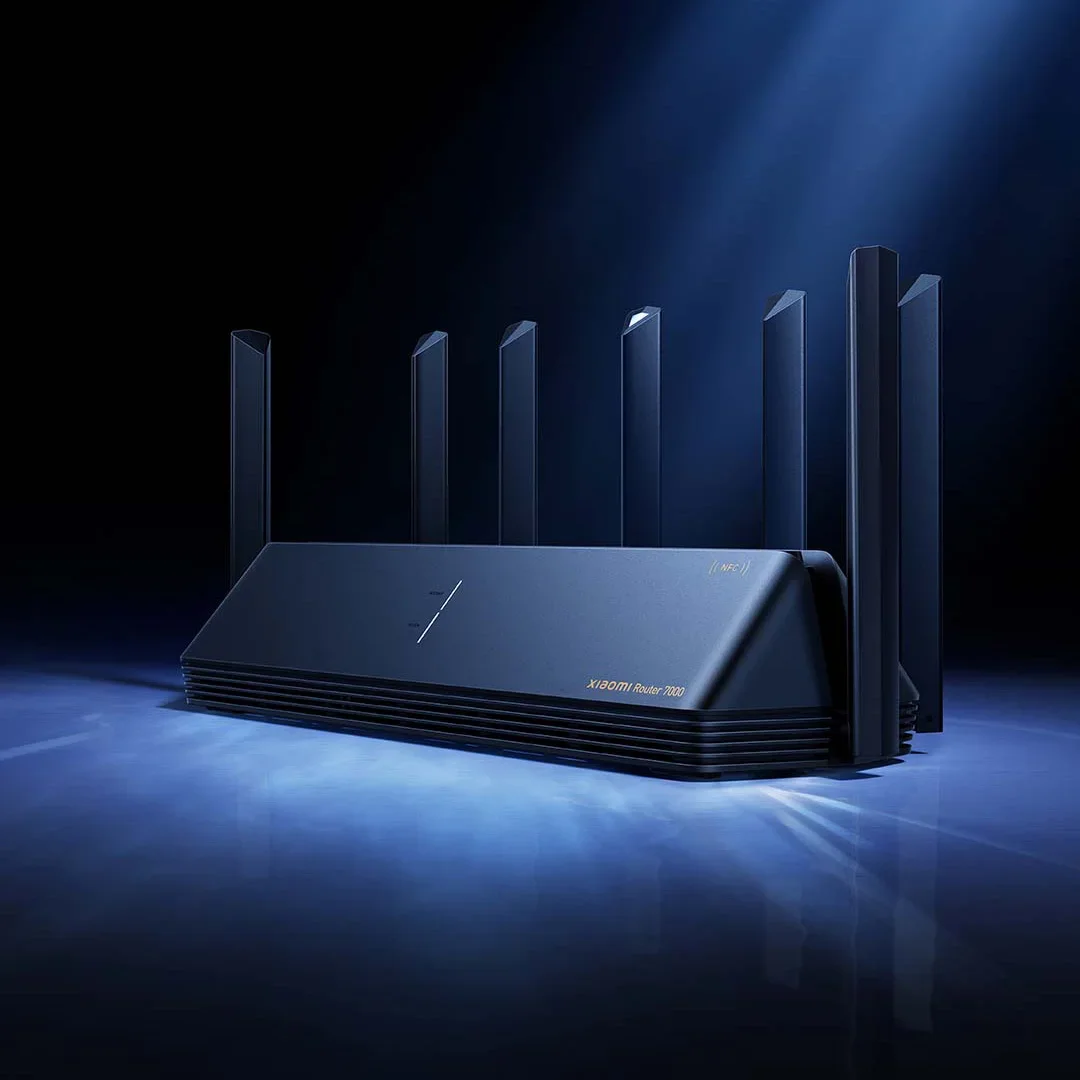 Xiaomi Router 7000 NFC Collision Connection 8-way Signal Amplifier 2.5G Network Port 1GB Large Memory